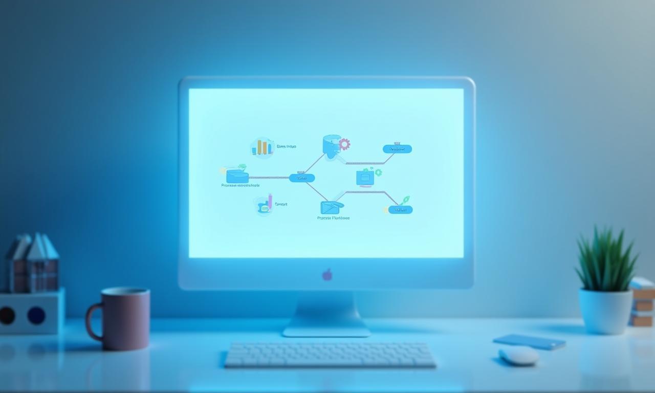 Clean user interface of SynergyFlow AI showing automated workflow setup.